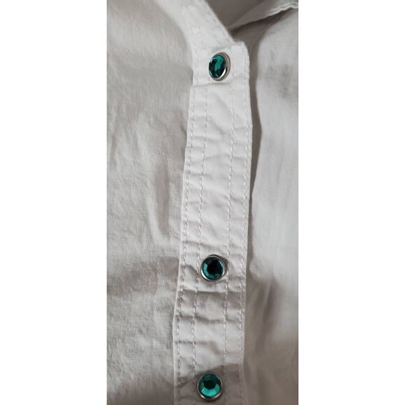 VINTAGE ROCK '47 BY WRANGLER WOMENS SHIRT - Picture 4 of 10